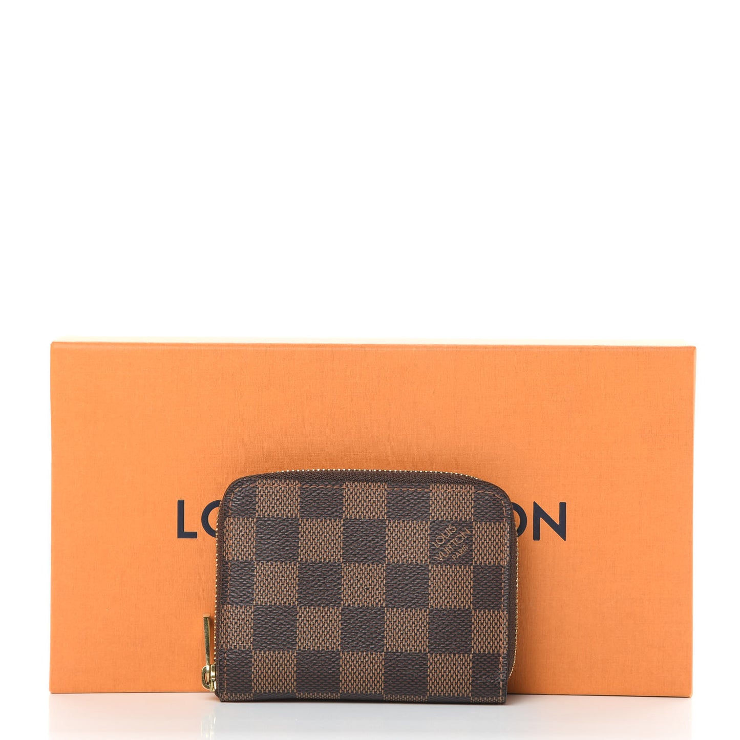 Damier Ebene Zippy Coin Purse