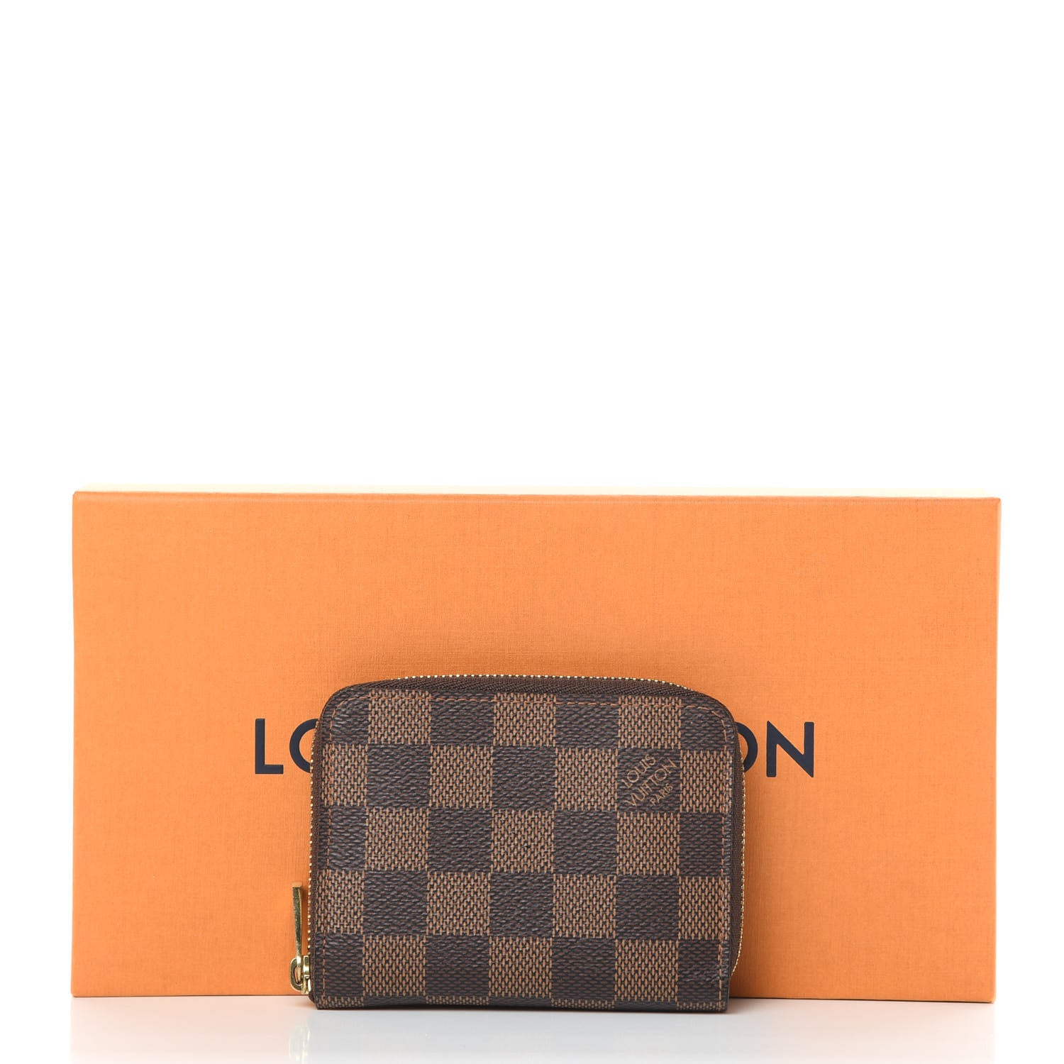 Louis Vuitton Damier Ebene Zippy Coin Purse 8 of 8