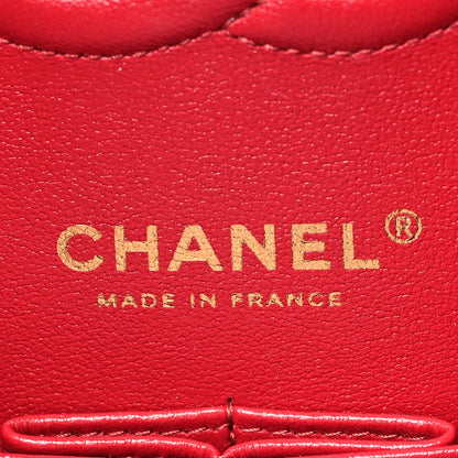 Chanel Caviar Quilted Medium Double Flap Red 6 of 12