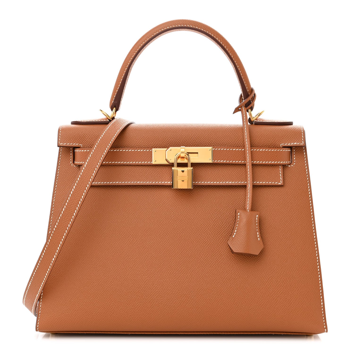 Hermes Epsom Kelly Sellier 28 Gold 1 of 13