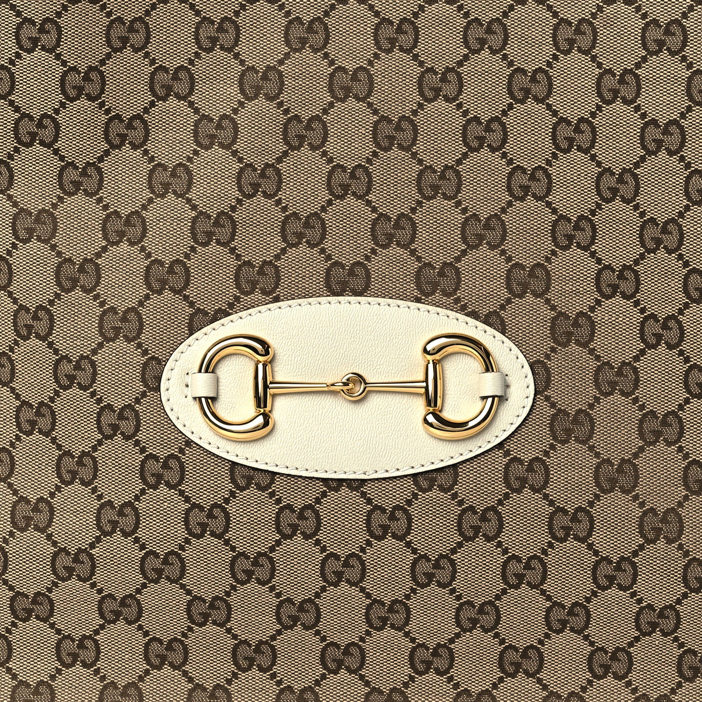 Monogram New Sakai Calfskin Lux Horsebit 1955 Tote Beige Ebony Mystic White