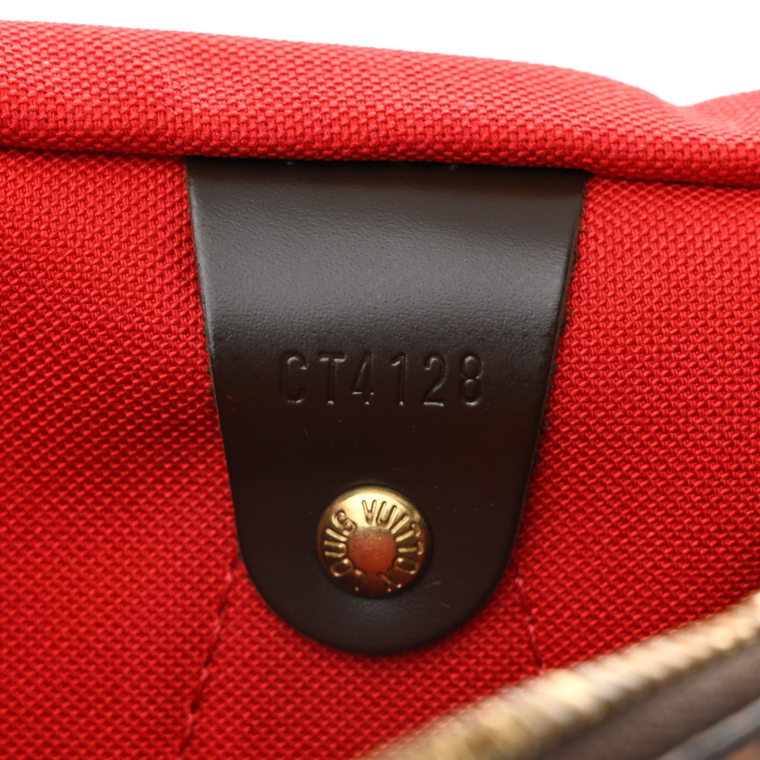 Louis Vuitton Damier Ebene Speedy Bandouliere 25 7 of 11