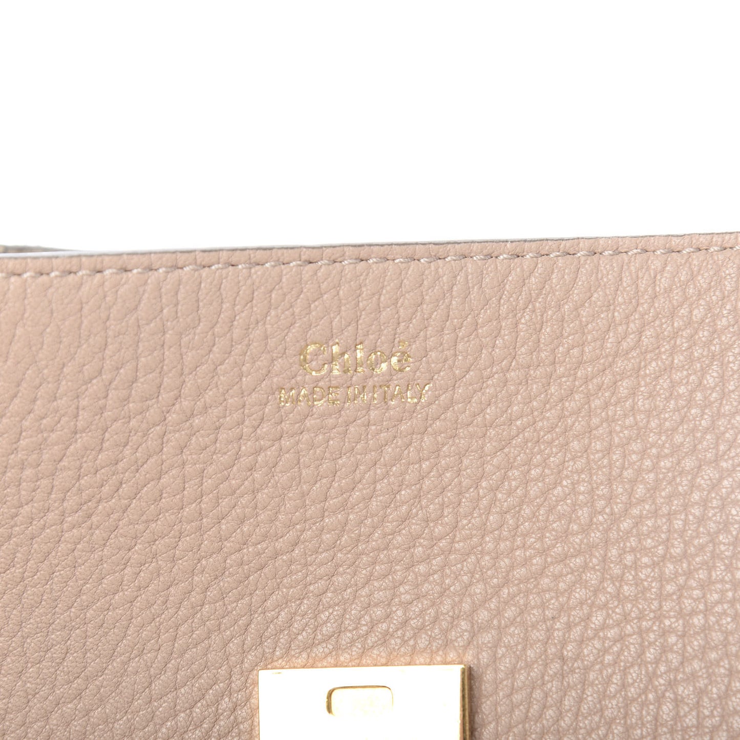 Grained Lambskin Mini Drew Shoulder Bag Cement Pink