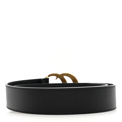 Gucci Calfskin Double G 40mm Belt 85 34 Black 2 of 4