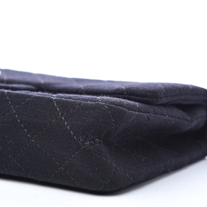 Chanel Jersey Quilted 2.55 Reissue 225 Flap Black 9 of 10