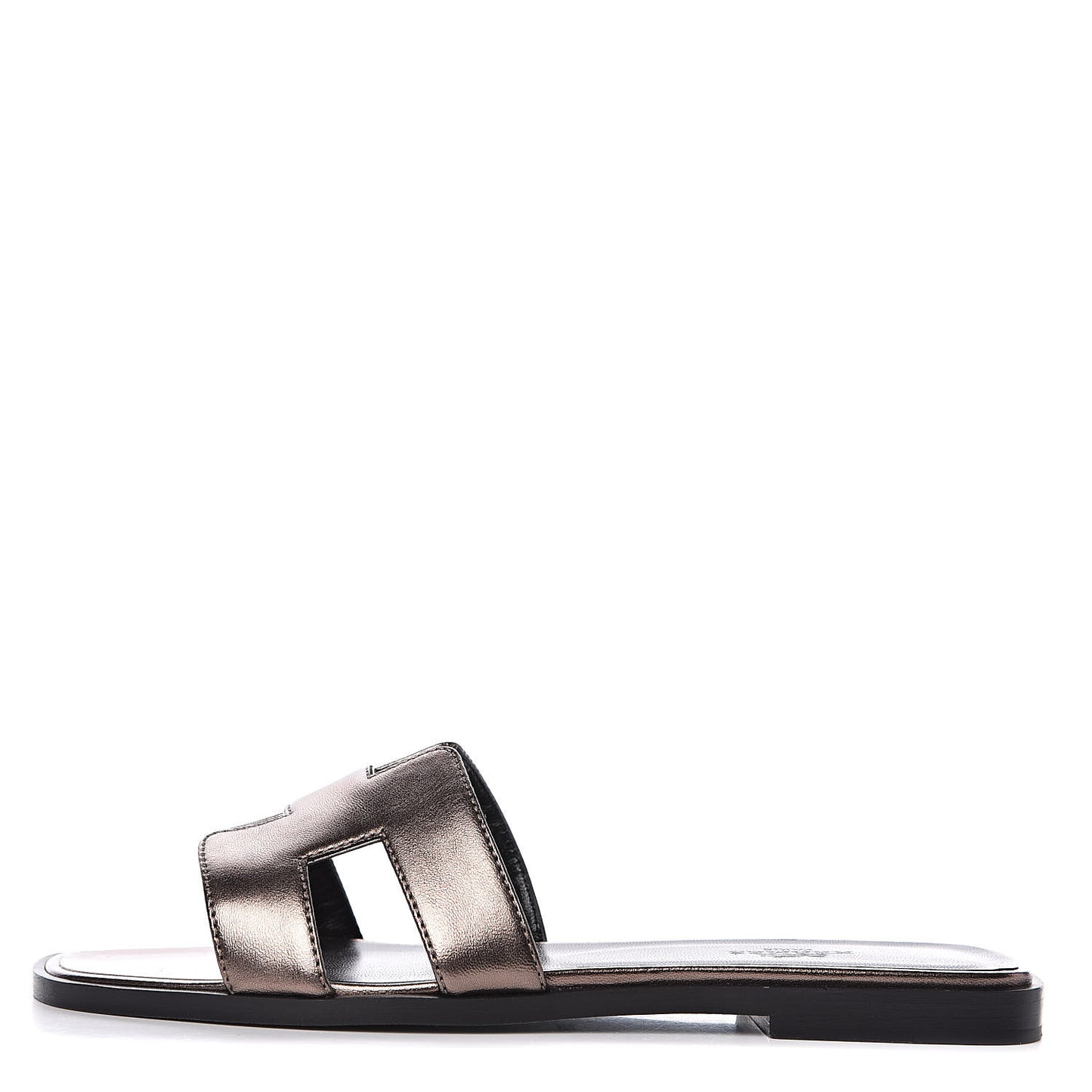 Metallic Nappa Oran Sandals 37 Or Vieilli