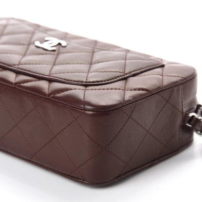 Chanel Lambskin Quilted Timeless Camera Case Brown 7 of 10