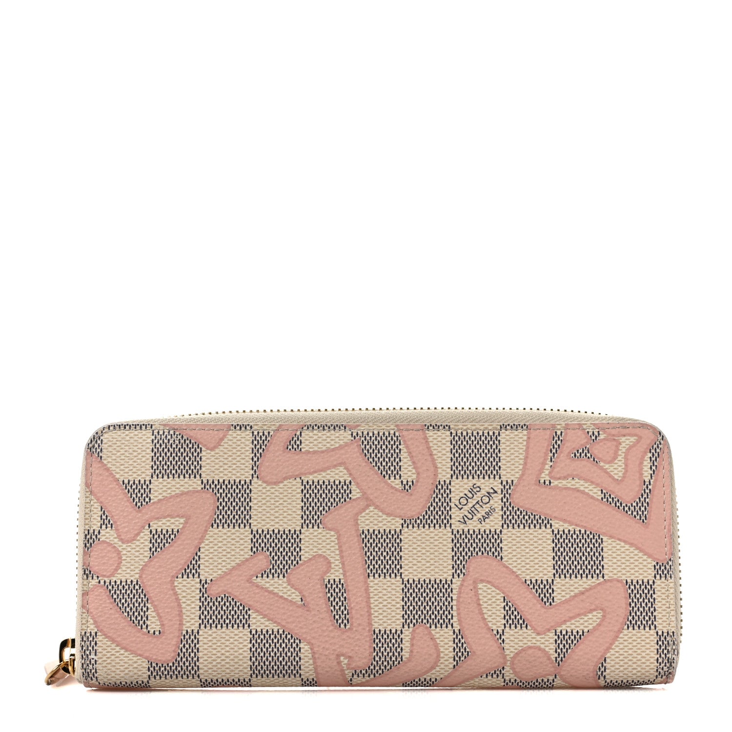Louis Vuitton Damier Azur Tahitienne Clemence Wallet 1 of 6