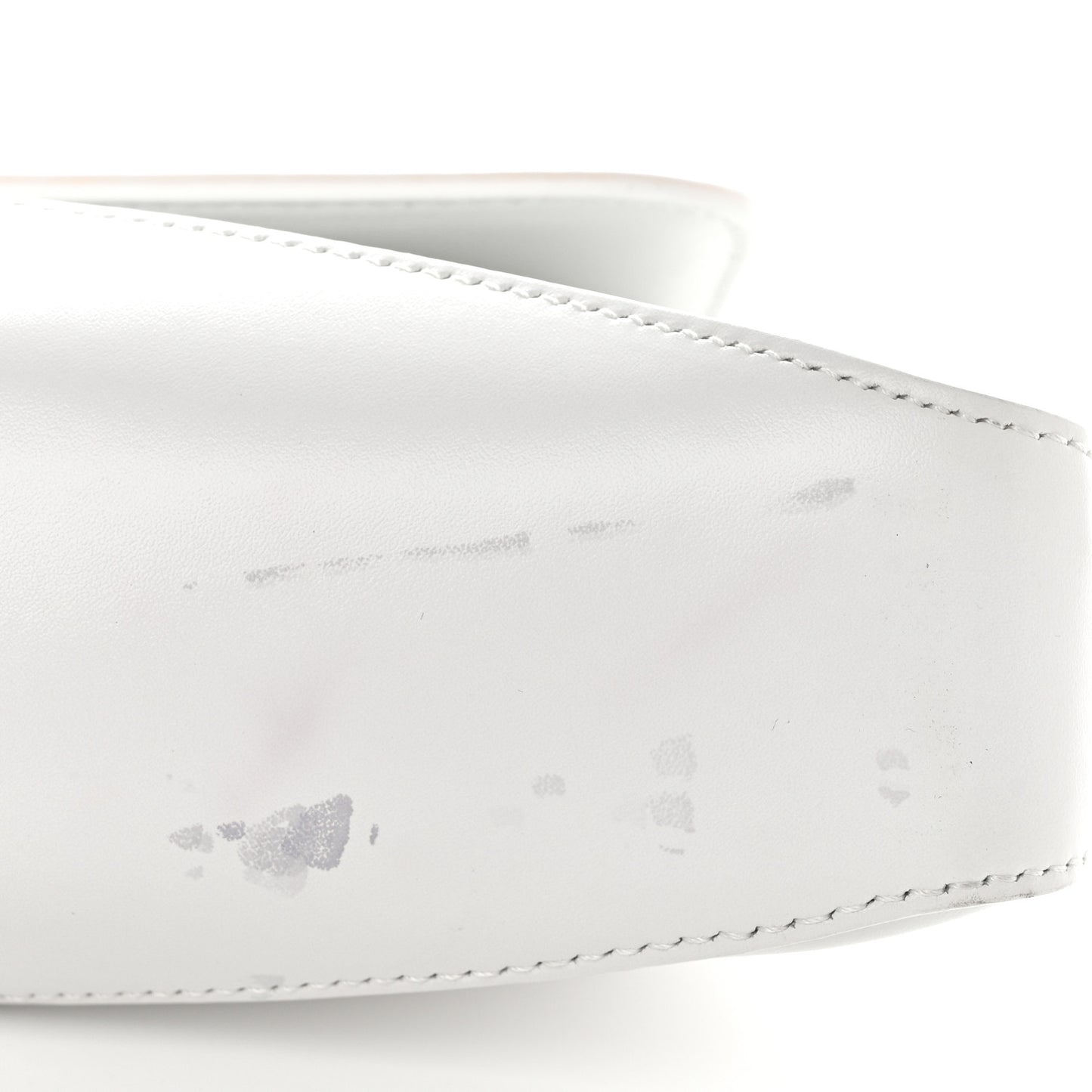 Box Calfskin Small XX Flap Stretch Bag White
