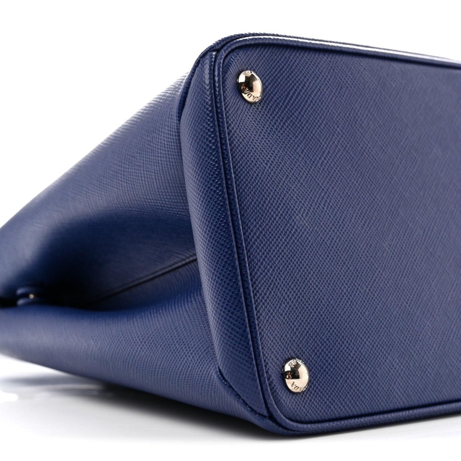 Prada Saffiano Cuir Twin Tote Inchiostro 9 of 14