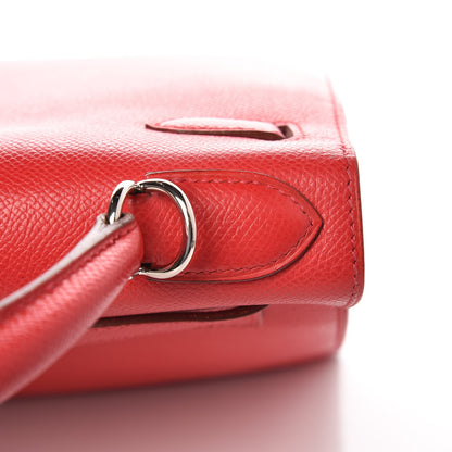 Hermes Epsom Kelly Sellier 28 Rouge Casaque 31 of 35