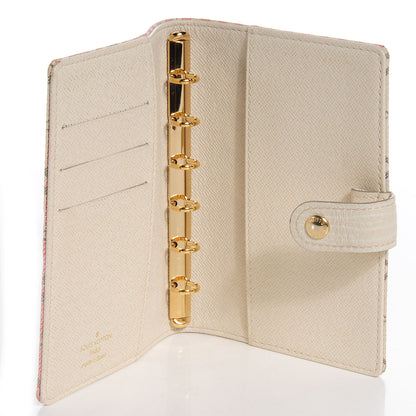 Louis Vuitton Mini Lin Croisette Small Ring Agenda Rouge 7 of 7