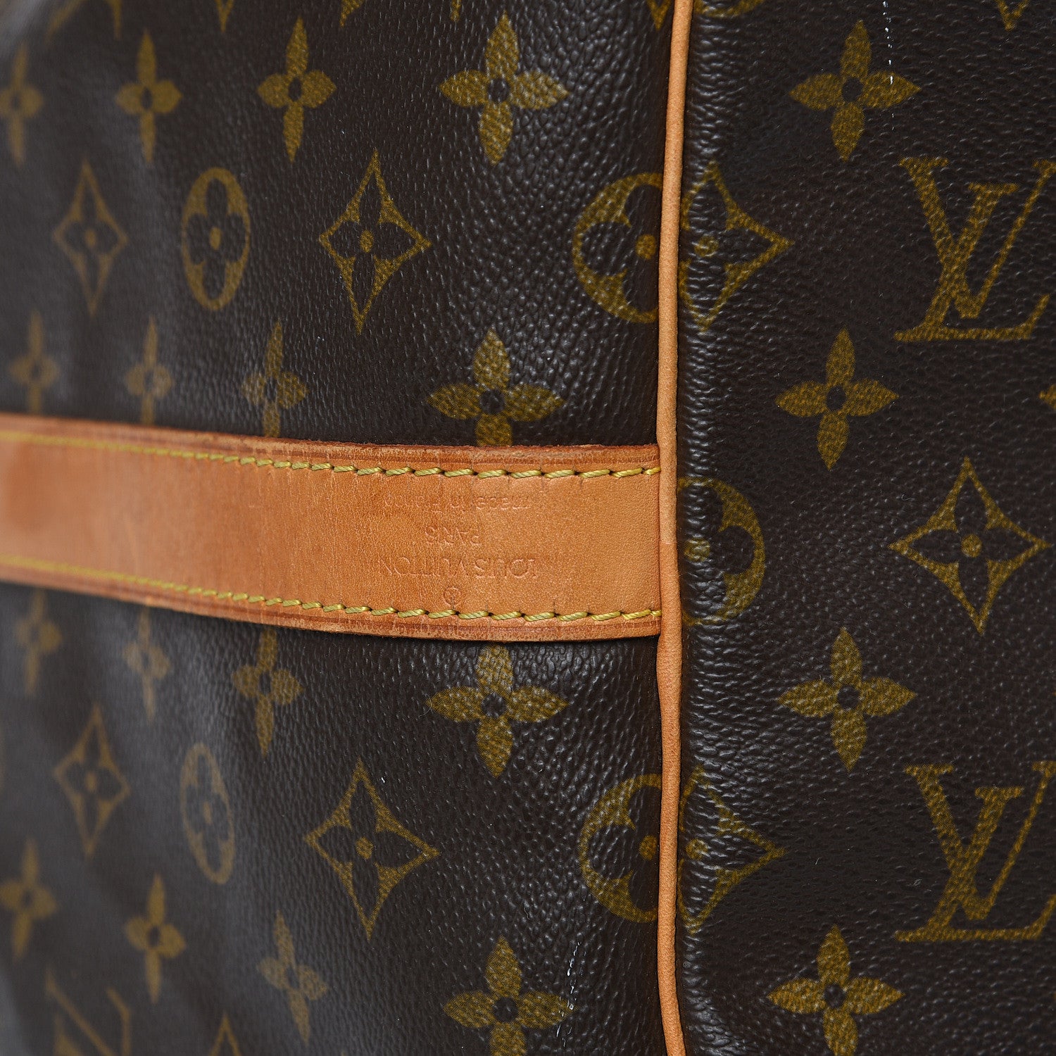 Louis Vuitton Monogram Keepall Bandouliere 55 10 of 17