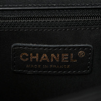 Chanel Calfskin Quilted New Medium Boy Flap Black 6 of 10
