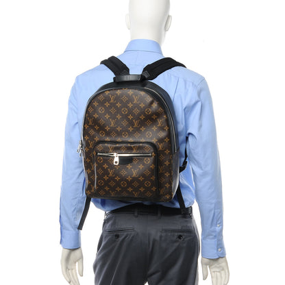 Louis Vuitton Monogram Macassar Josh Backpack 2 of 7