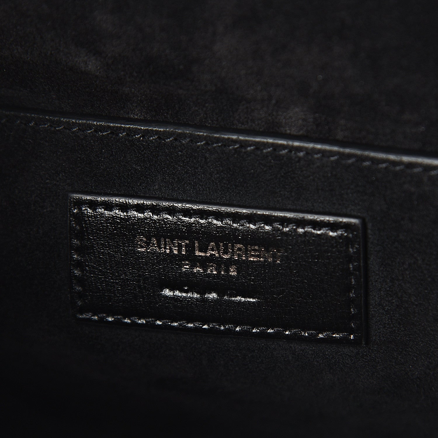 Saint Laurent Calfskin Medium Bellechasse Satchel Black 5 of 7