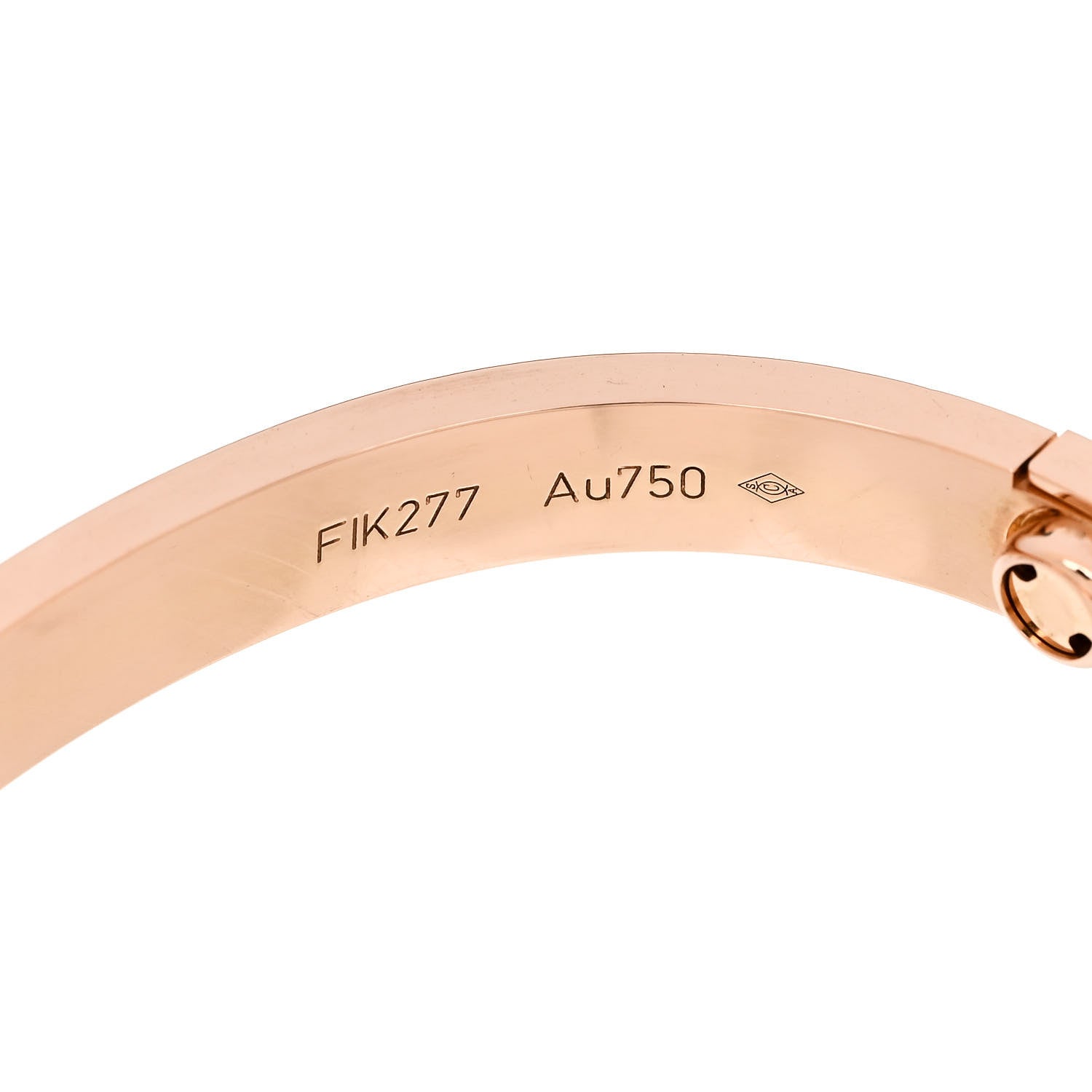 Cartier 18K Pink Gold LOVE Bracelet 15 7 of 8