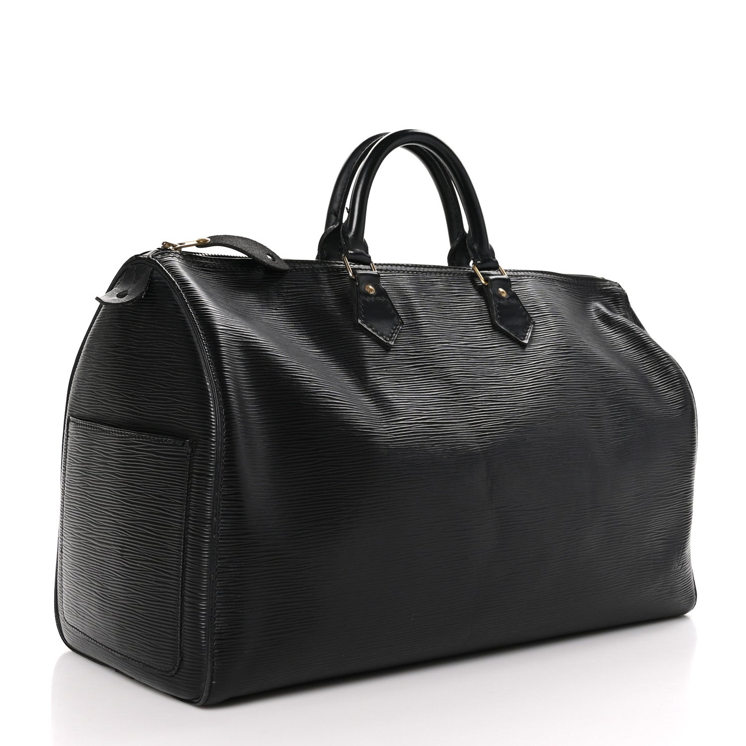 Louis Vuitton Epi Speedy 40 Black 3 of 16