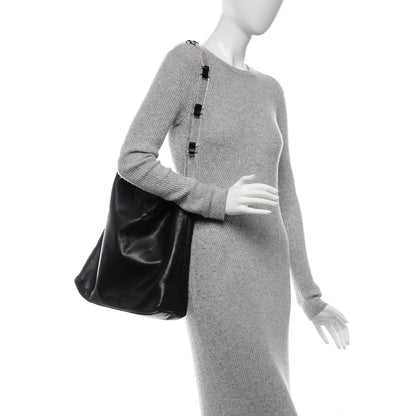 Prada Soft Calf Lucite Hobo Nero Black 2 of 11