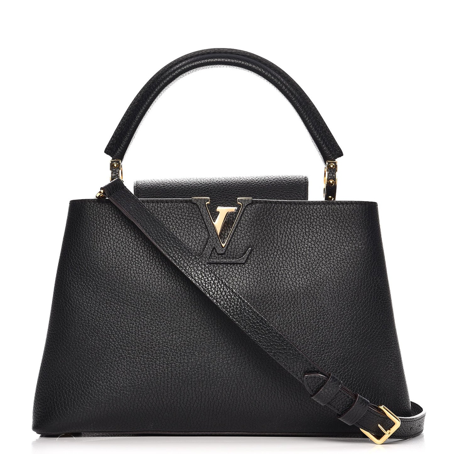 Taurillon Capucines PM Black