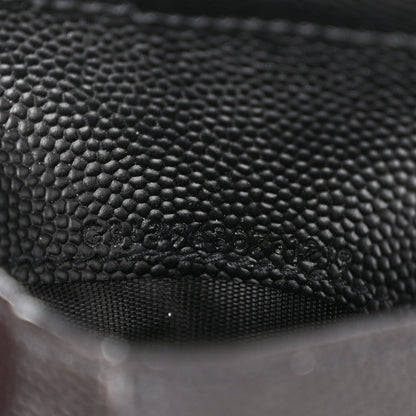 Saint Laurent Grain De Poudre Paris East West Wallet Black 7 of 9