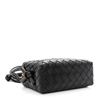 Bottega Veneta Nappa Intrecciato Mini Loop Camera Bag Black 4 of 10