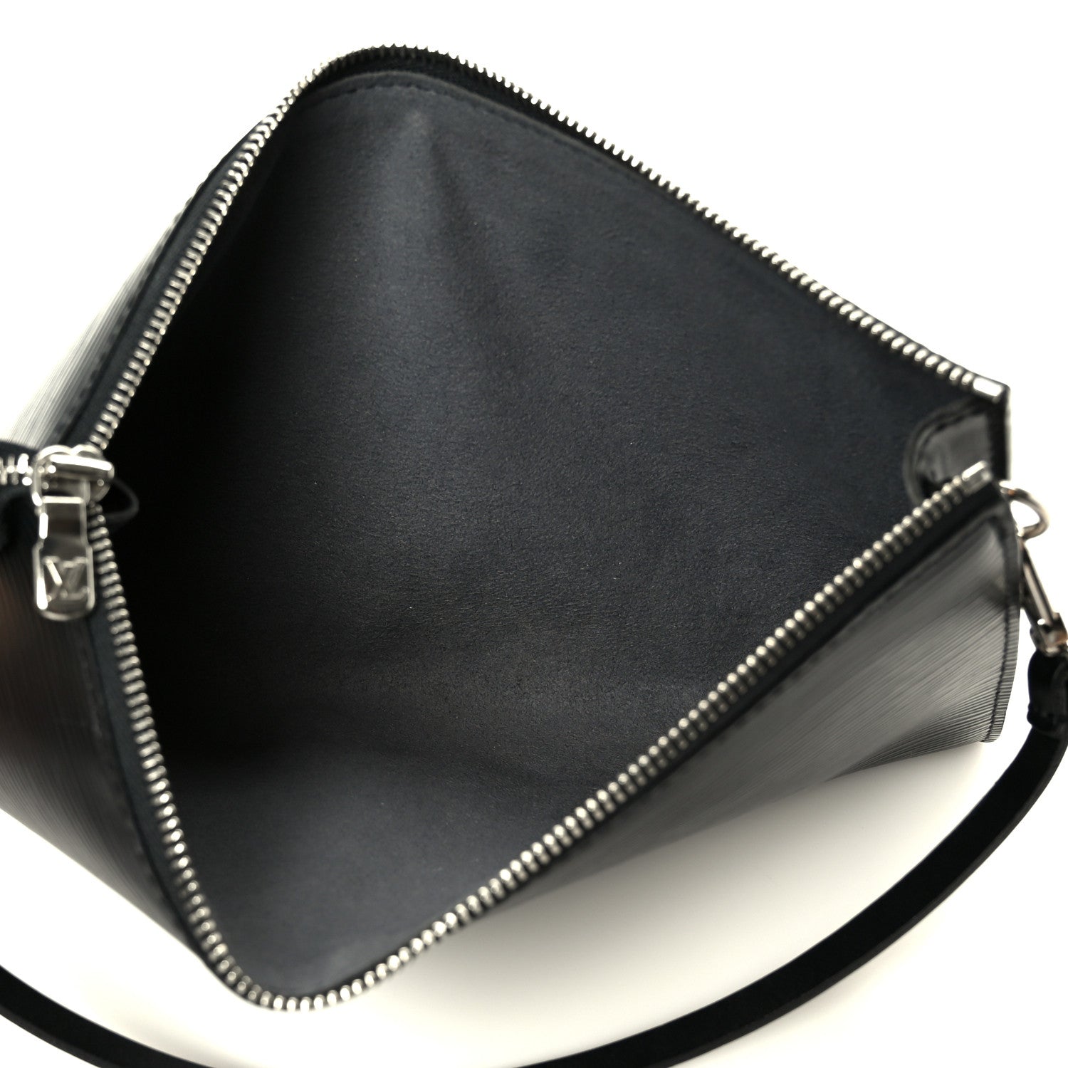 Louis Vuitton Epi Pochette Accessories 21 Black 5 of 10