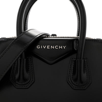Givenchy Shiny Lord Calfskin Mini Antigona Black 9 of 12