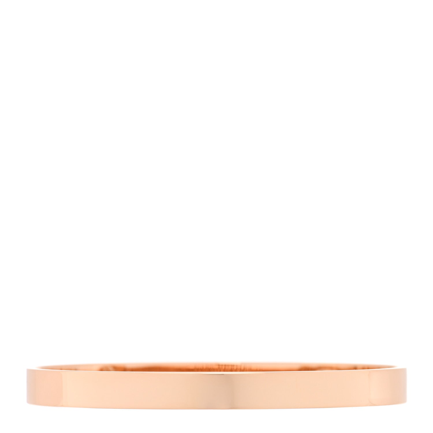 Hermes 18K Rose Gold Diamond PM Collier De Chien Bracelet LG 2 of 4