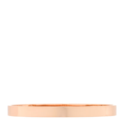 Hermes 18K Rose Gold Diamond PM Collier De Chien Bracelet LG 2 of 4
