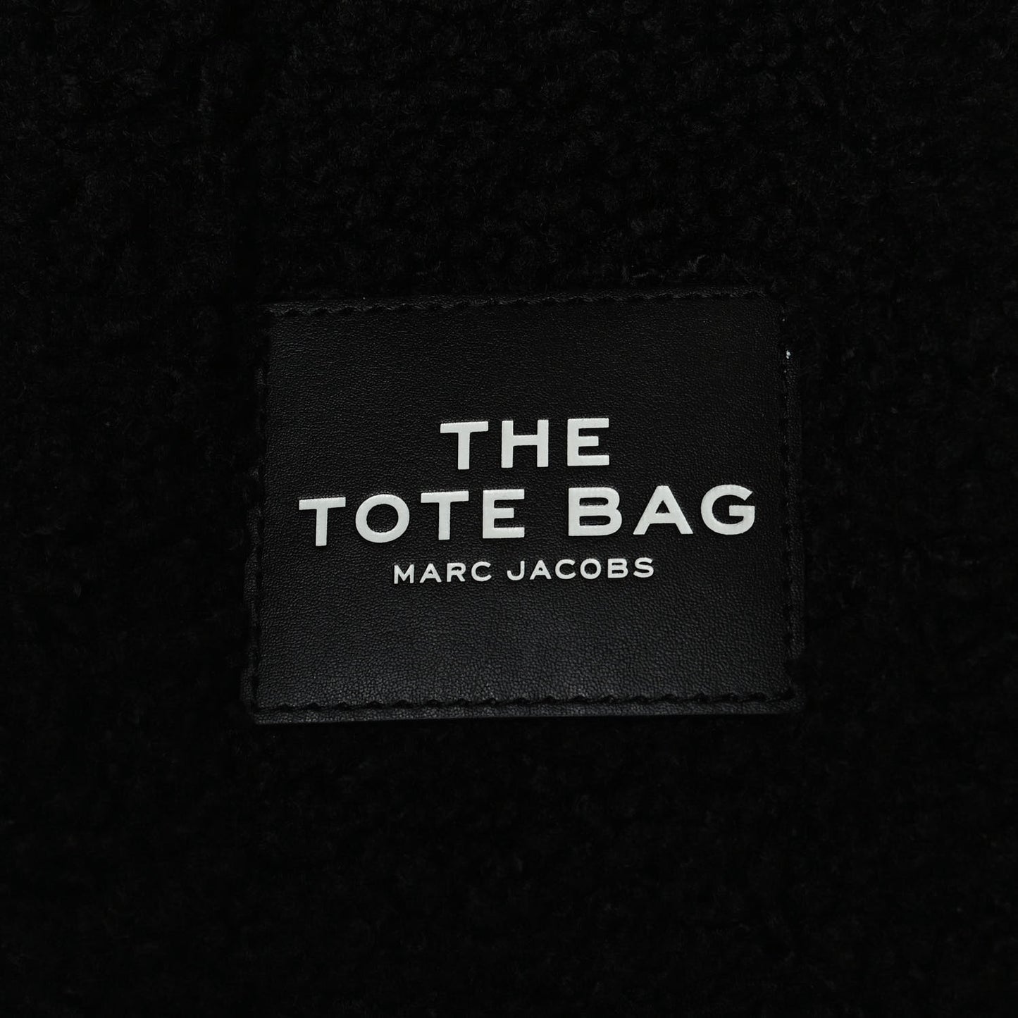 Polyester Cotton The Teddy Traveler Tote Bag Black