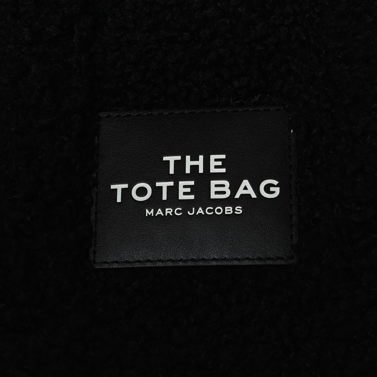 Marc Jacobs Polyester Cotton The Teddy Traveler Tote Bag Black 7 of 14