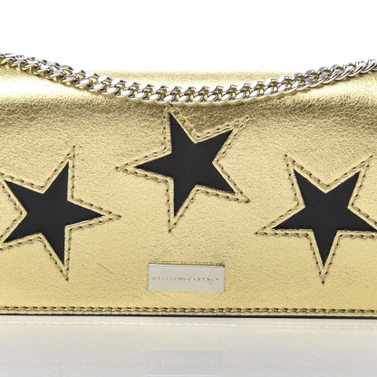 Stella McCartney Metallic Alter Nappa Star Flap Shoulder Bag Gold 12 of 12