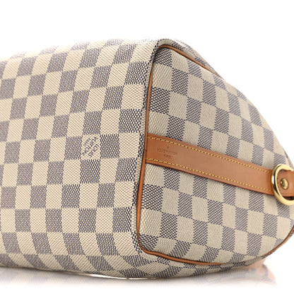 Louis Vuitton Damier Azur Speedy Bandouliere 25 10 of 12
