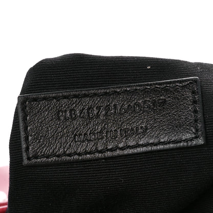 Saint Laurent Calfskin Y Quilted Monogram Medium Loulou Chain Satchel Palissandre 8 of 11