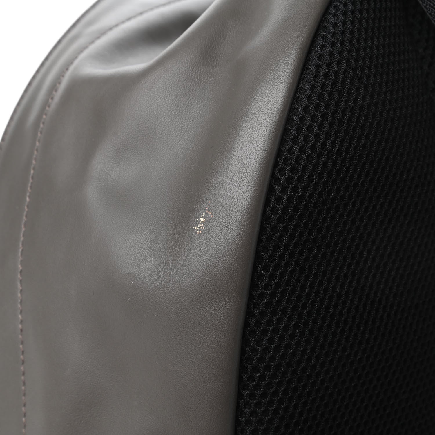 Fendi Nylon Vitello Century Dolce Monster Eyes Rounded Backpack Grey 11 of 11