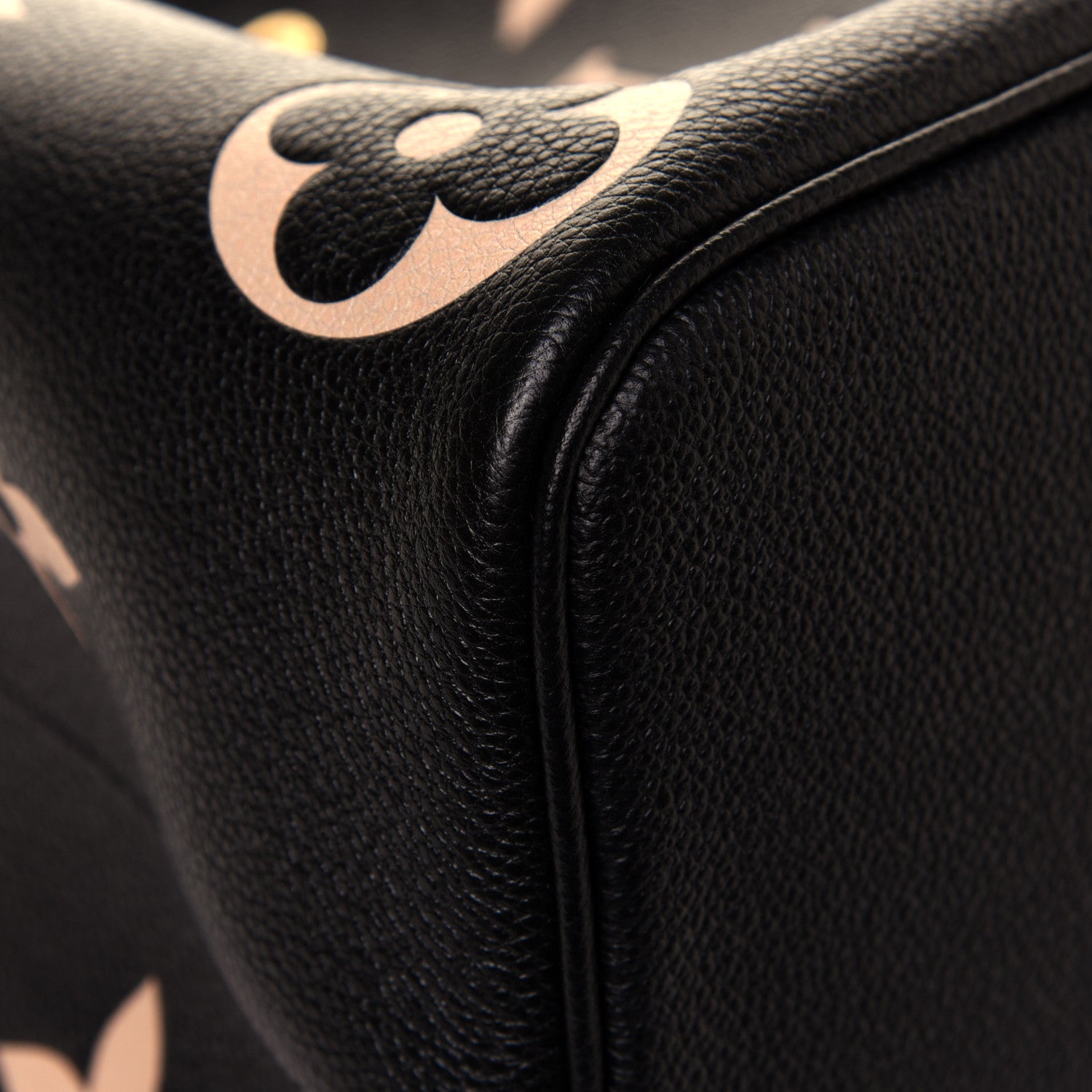 Louis Vuitton Empreinte Monogram Giant Neonoe MM Black Beige 7 of 12