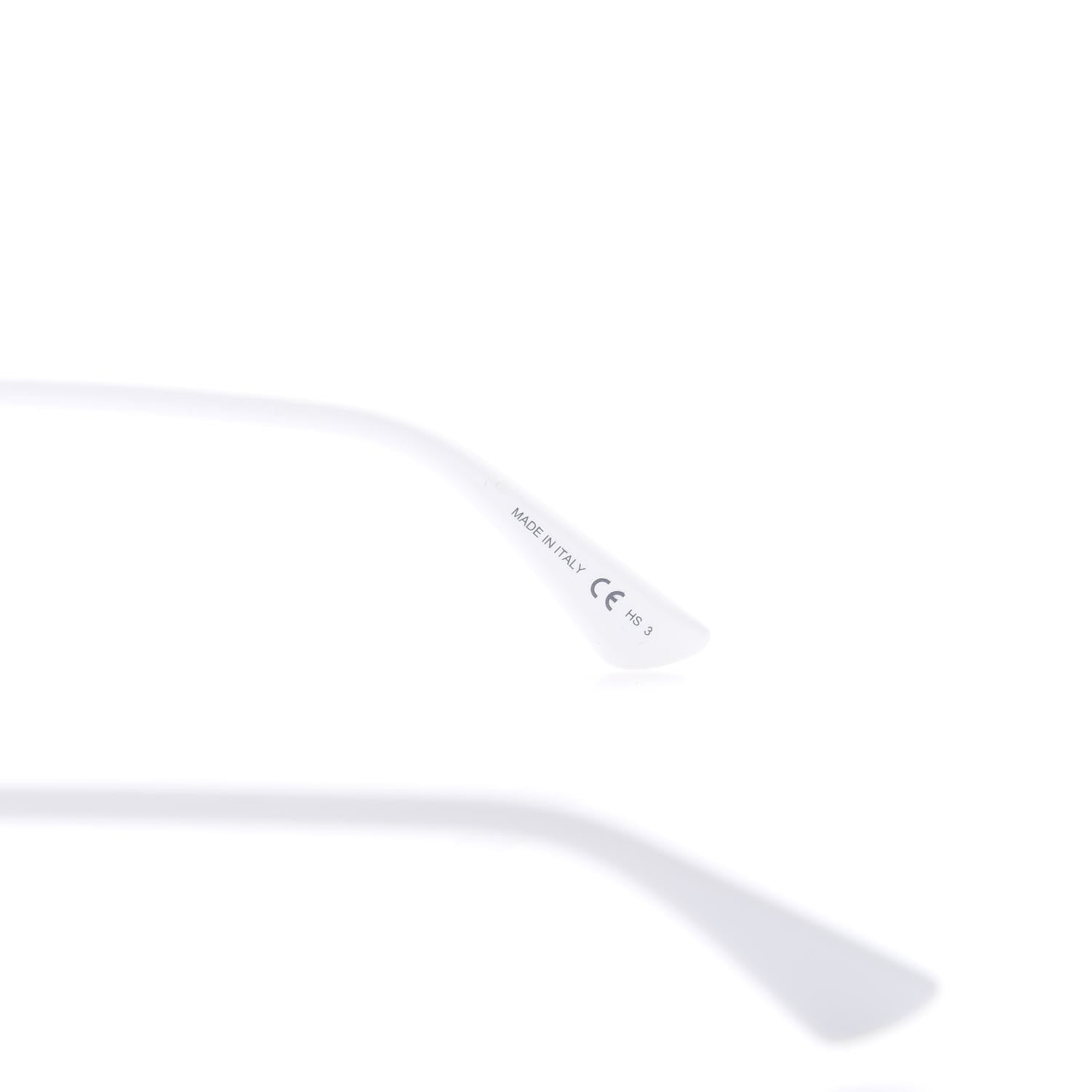 Christian Dior Studded So Real Sunglasses Silver White 8 of 9