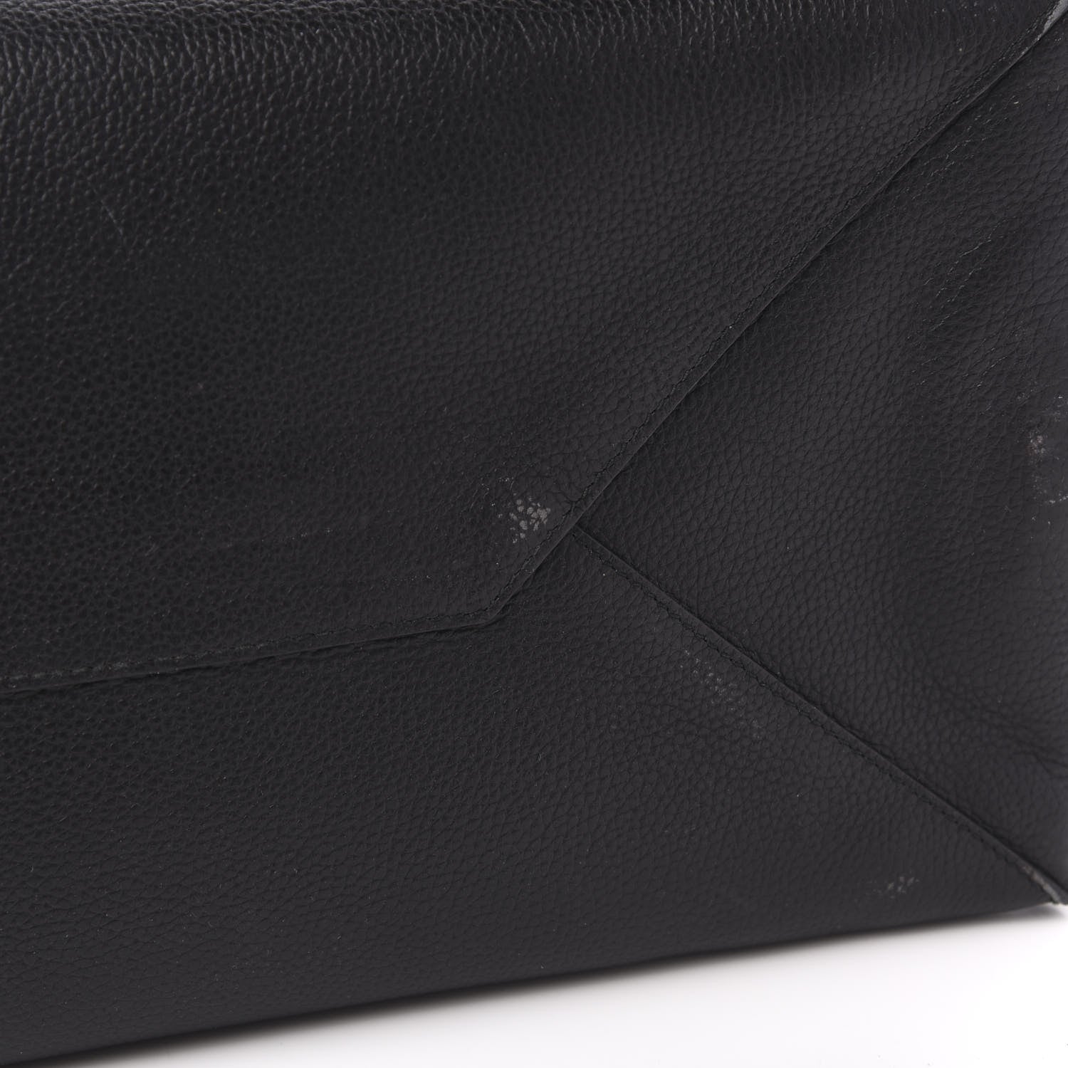 Balenciaga Supple Calfskin Papier A4 Zip Around Tote Black 9 of 14