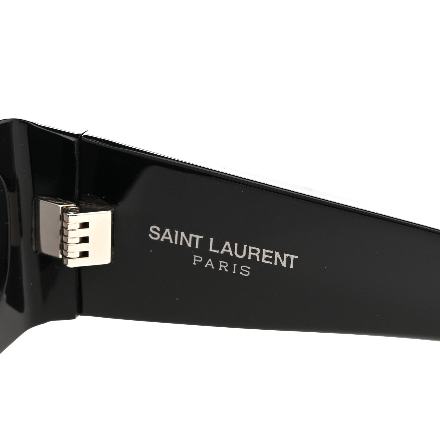 Saint Laurent Acetate Rectangle SL M140/F Sunglasses Black 5 of 9