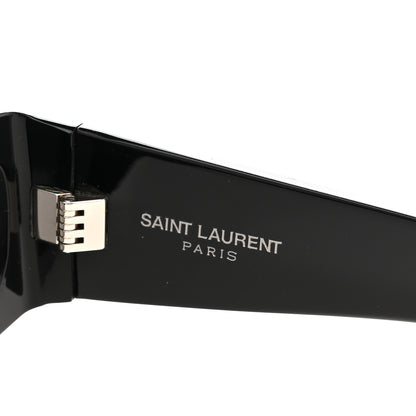 Saint Laurent Acetate Rectangle SL M140/F Sunglasses Black 5 of 9