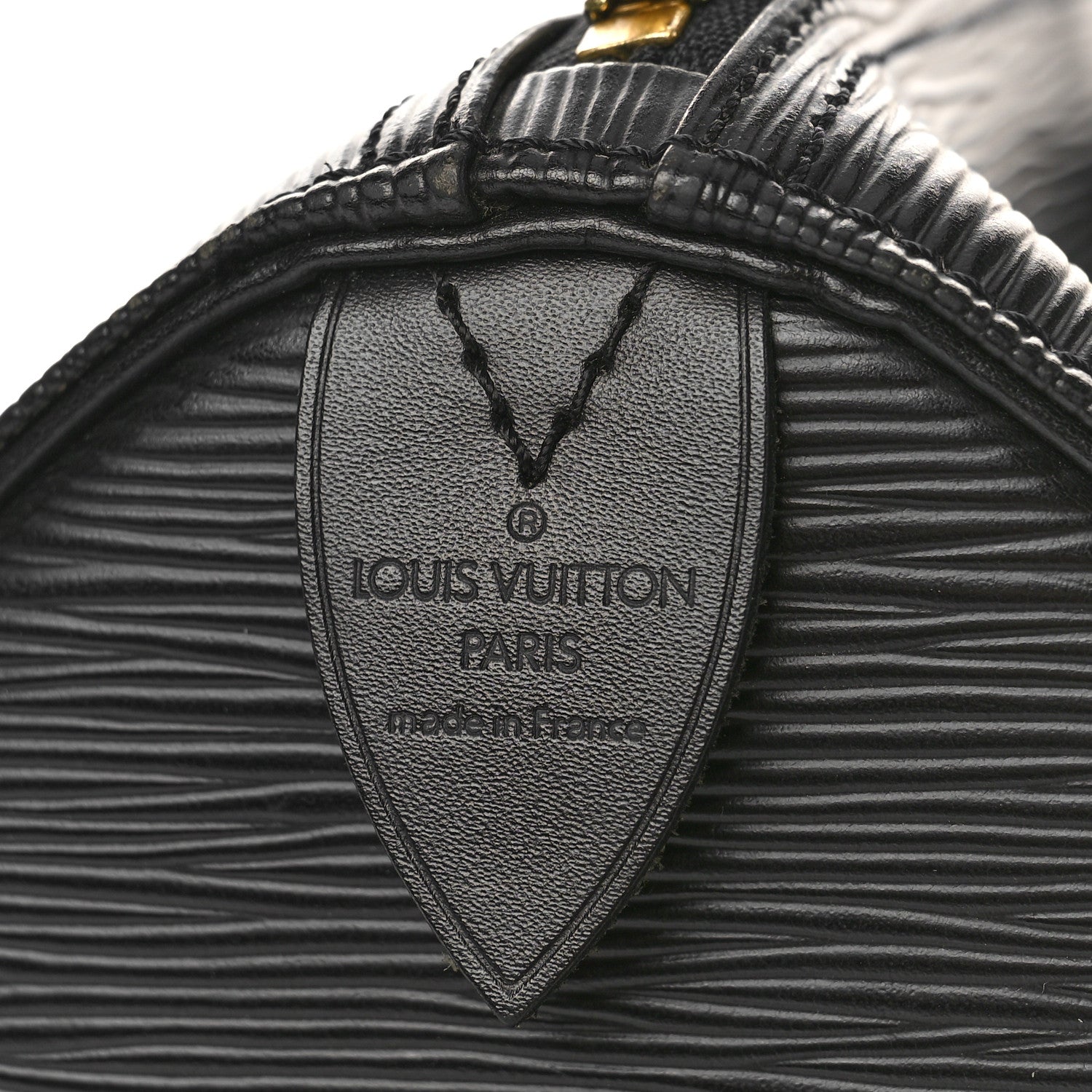 Louis Vuitton Epi Speedy 35 Black 7 of 9