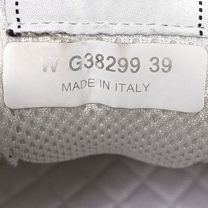 Chanel Mesh Suede Grained Calfskin Womens CC Sneakers 39 Black White 8 of 8