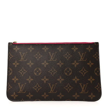 Louis Vuitton Monogram Neverfull MM GM Pochette Pivoine 1 of 11