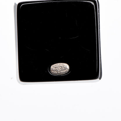 Chanel Lucite CC Square Charm Necklace 5 of 8