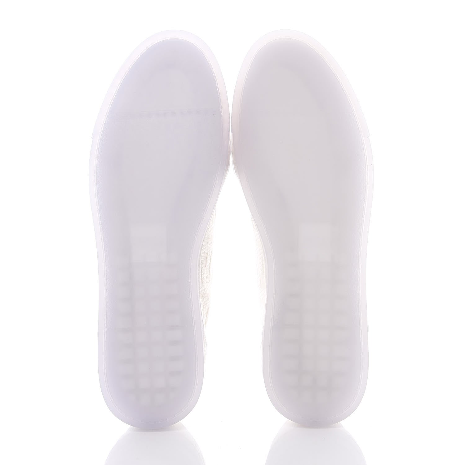 Fendi Corda FF Promenade Low Top Sneakers 39 White 6 of 11
