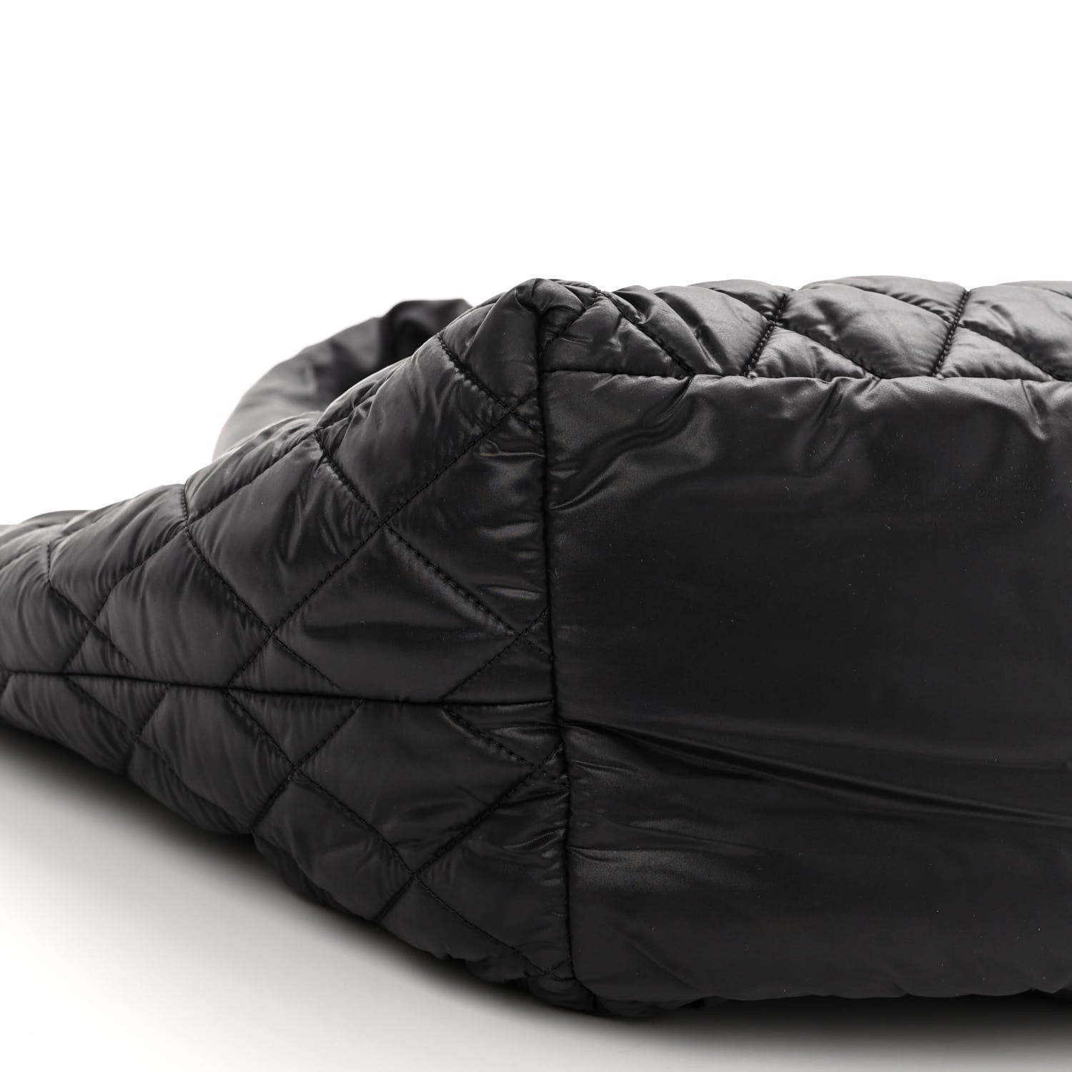 Chanel Nylon Quilted Small Coco Cocoon Tote Black 8 of 9