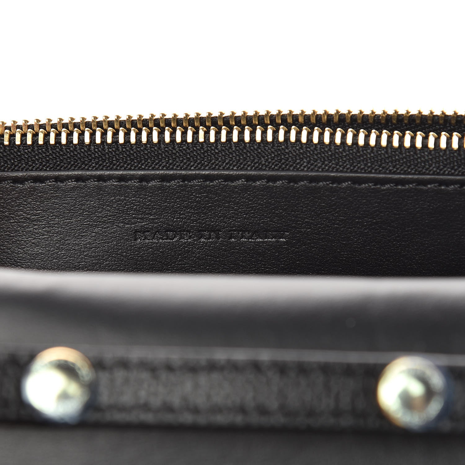 Burberry Derby Calfskin House Check Wallet On Chain Black 7 of 11