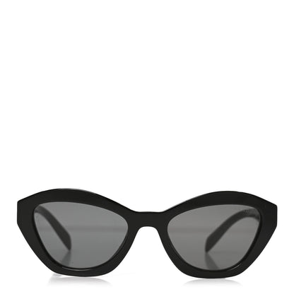 Prada Acetate Logo Sunglasses SPR A02 Black 2 of 6