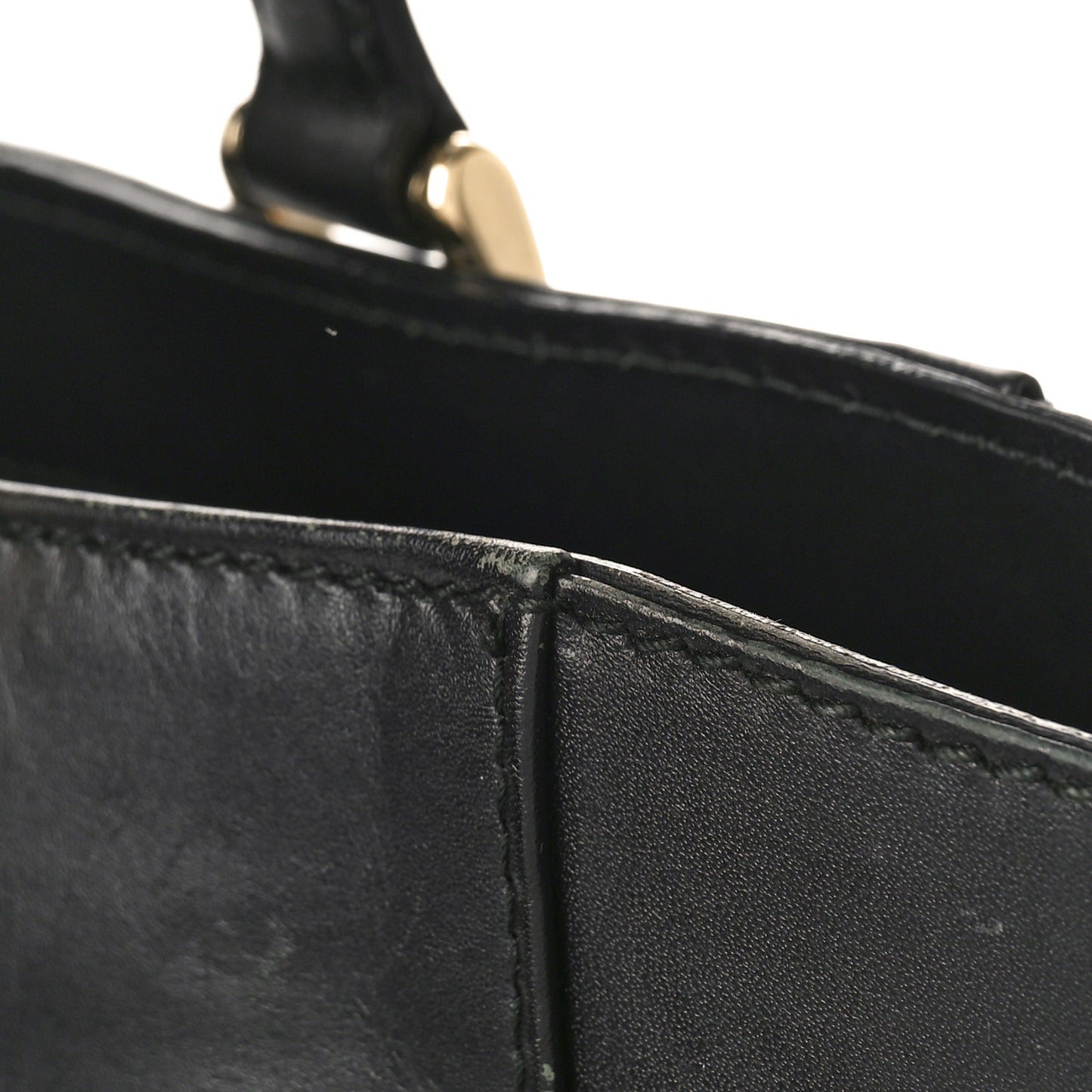 Monogram Crest Tote Black